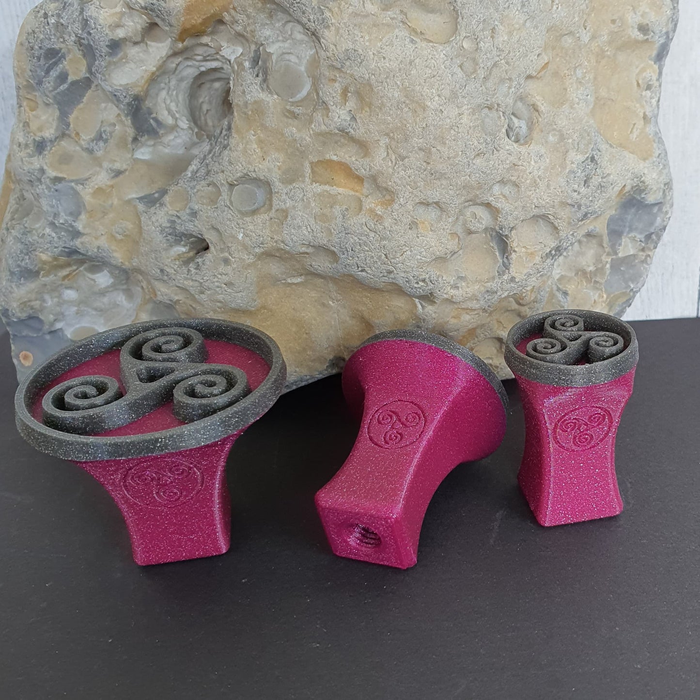 Stempelset Triskele Kreis ( 3er Set )