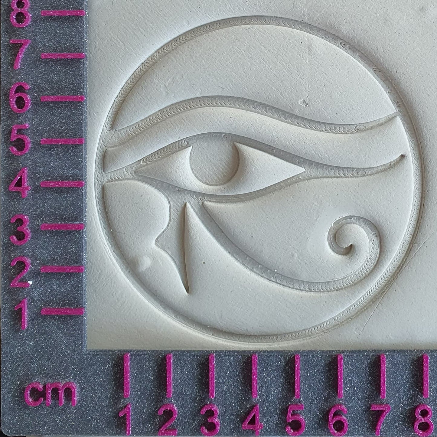 Stempelplatte Auge des Horus