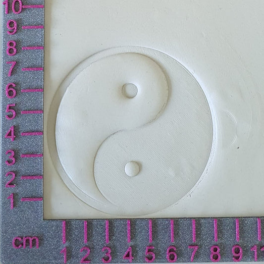 Ying Yang stamp plate
