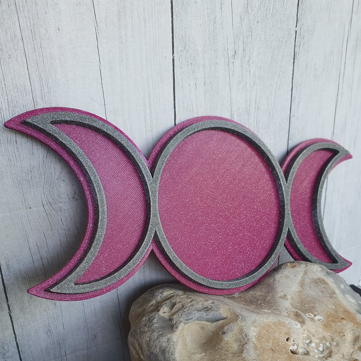 Stempelplatte Dreifachmond