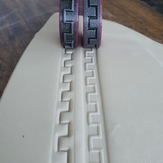 Rouleau motif V2 - étoile / étoiles 15 mm