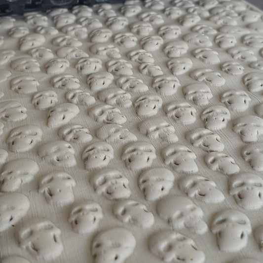 Strukturrolle Totenkopf / Totenköpfe - Skull / Skulls