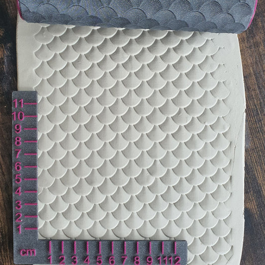 Strukturrolle Fischschuppen / Dachschindeln