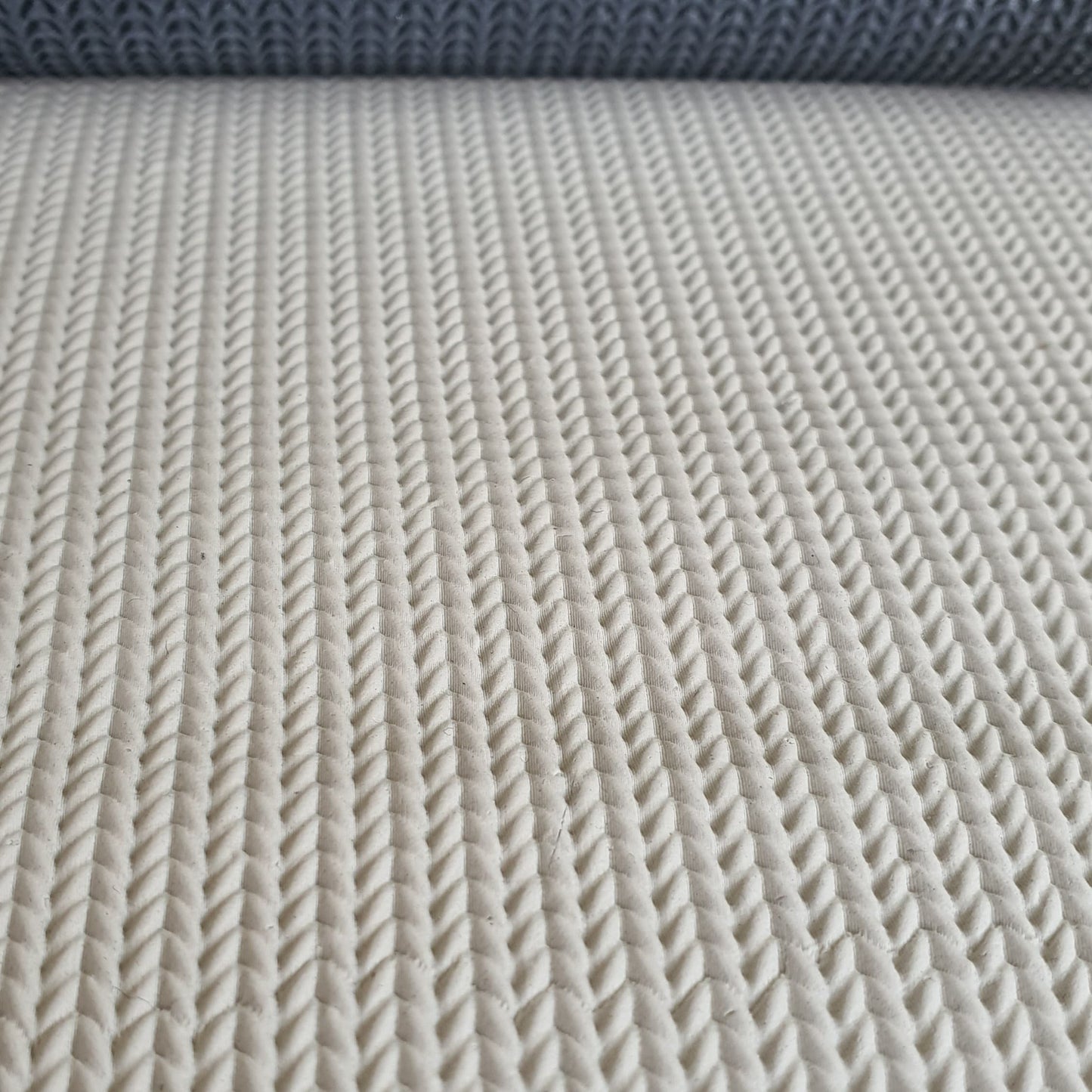 Strukturrolle Wolle / Strickmuster fein