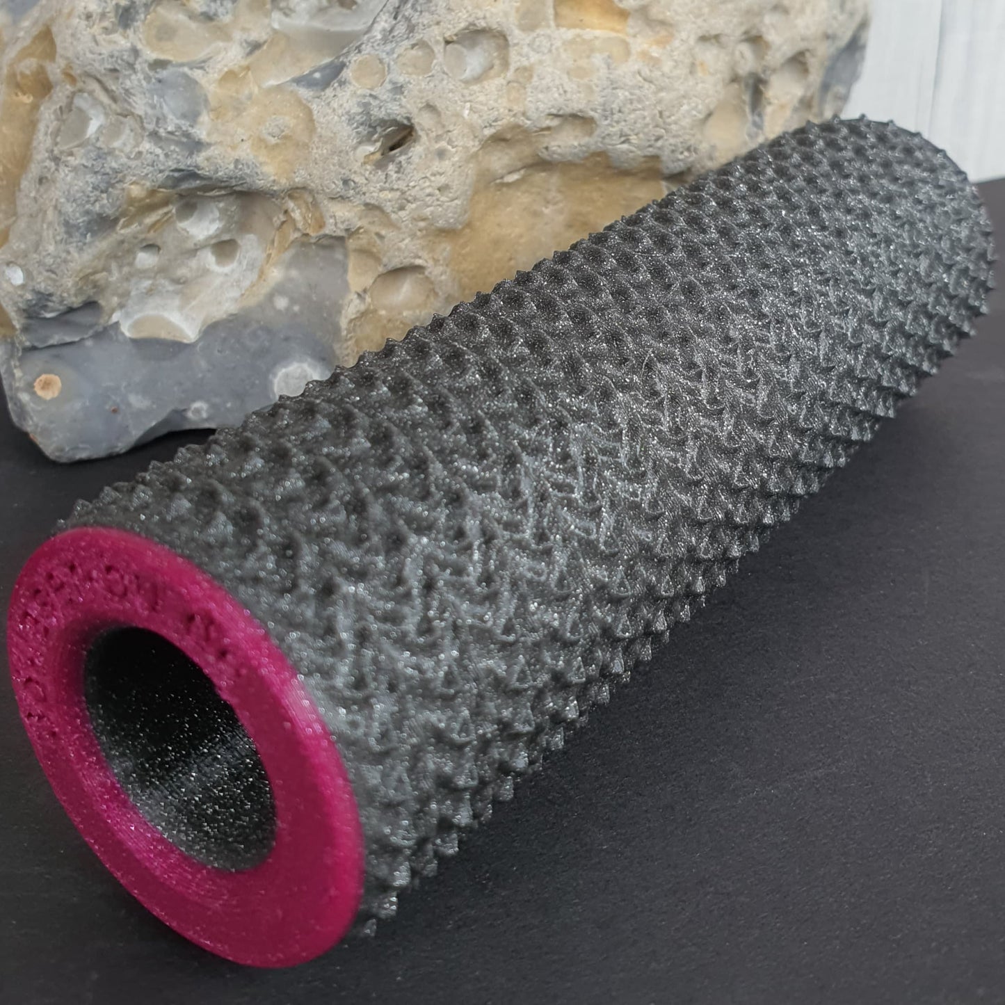 Strukturrolle Wolle / Strickmuster grob