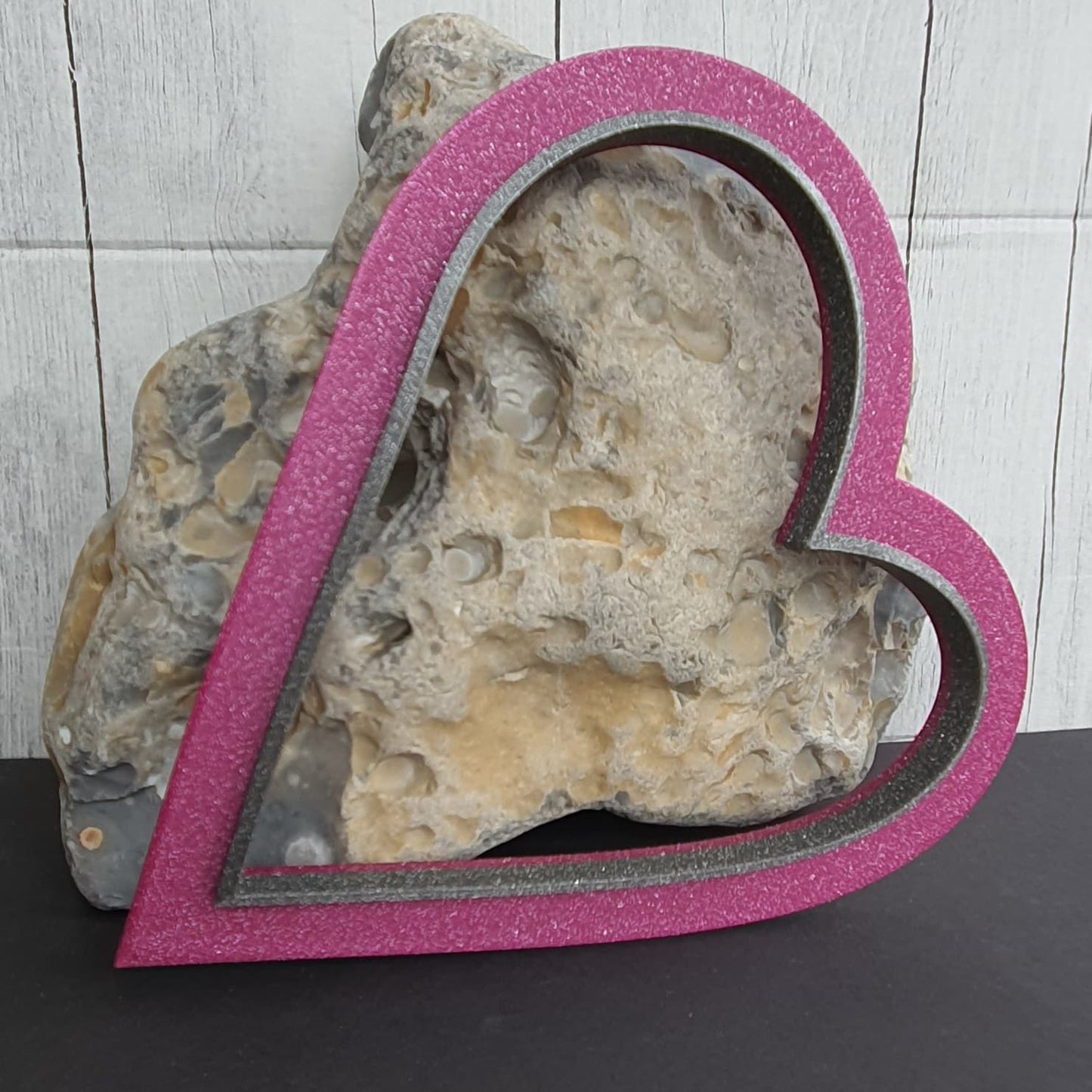 Ausstecher Herz schräg