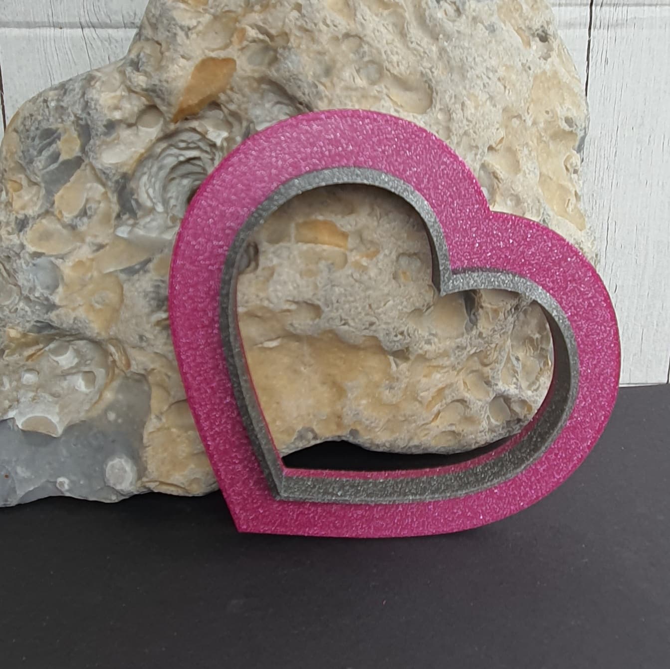 Ausstecher Herz symmetrisch