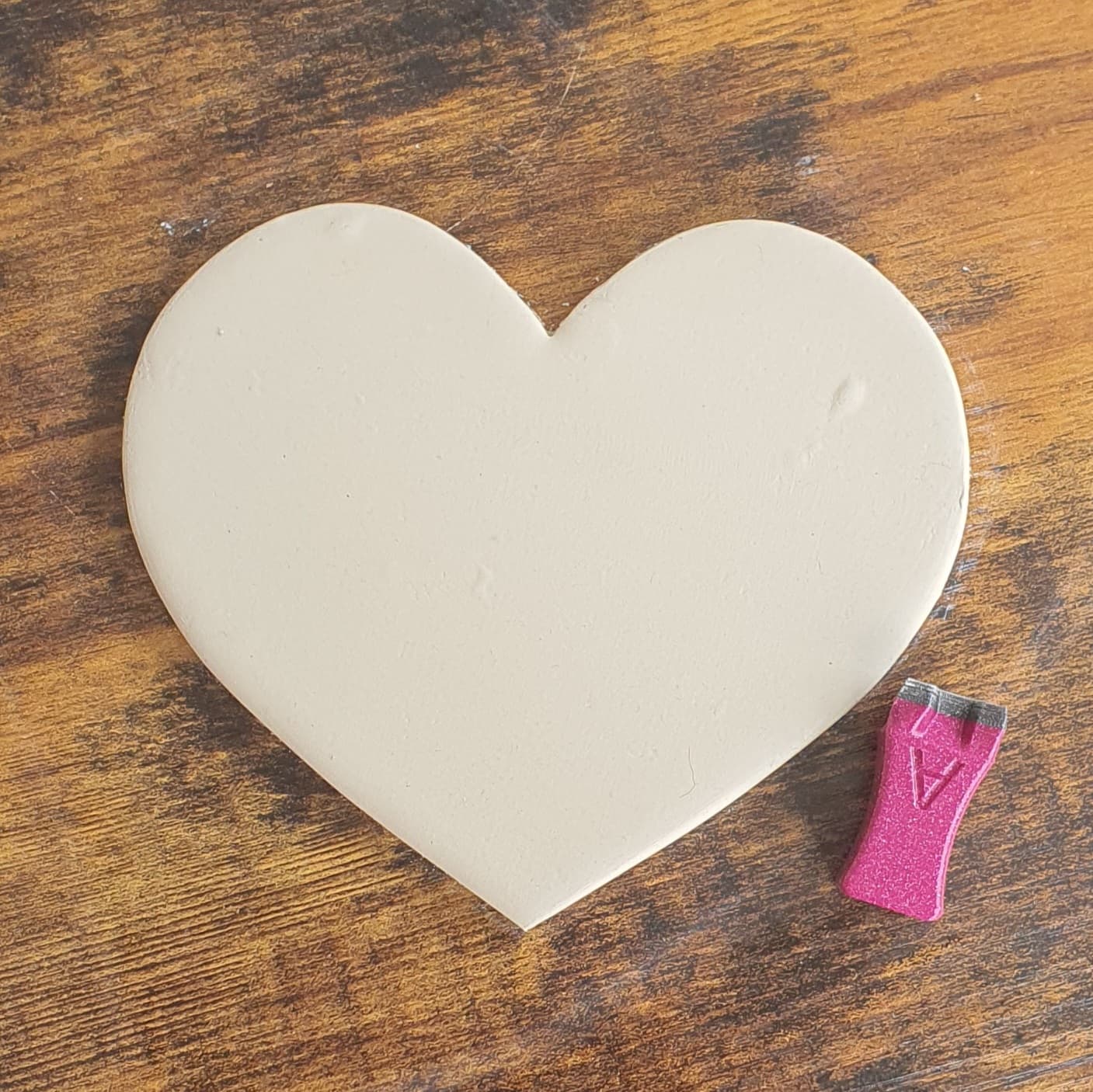 Ausstecher Herz symmetrisch