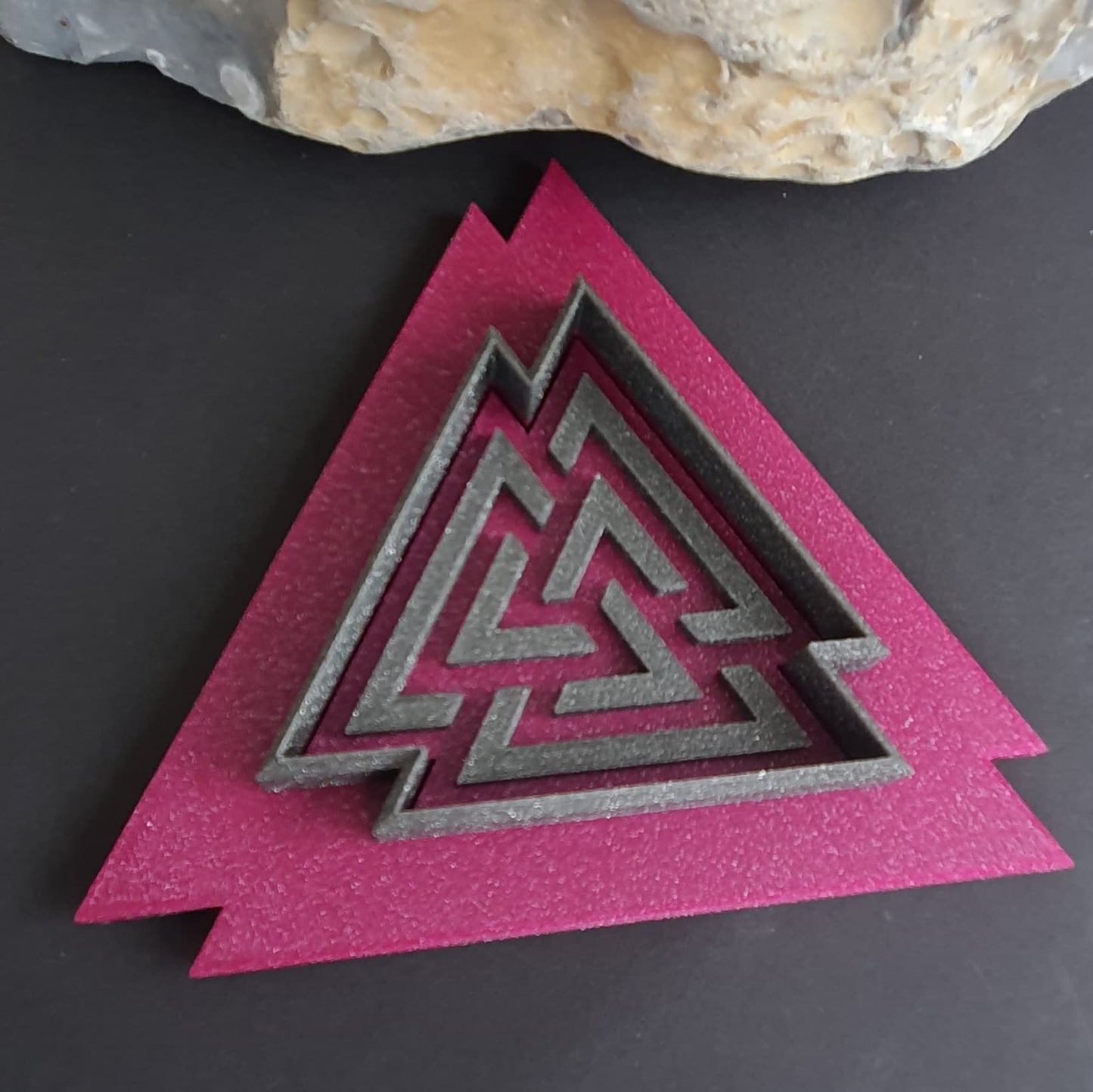 Ausstecher Valknut / Odinsknoten