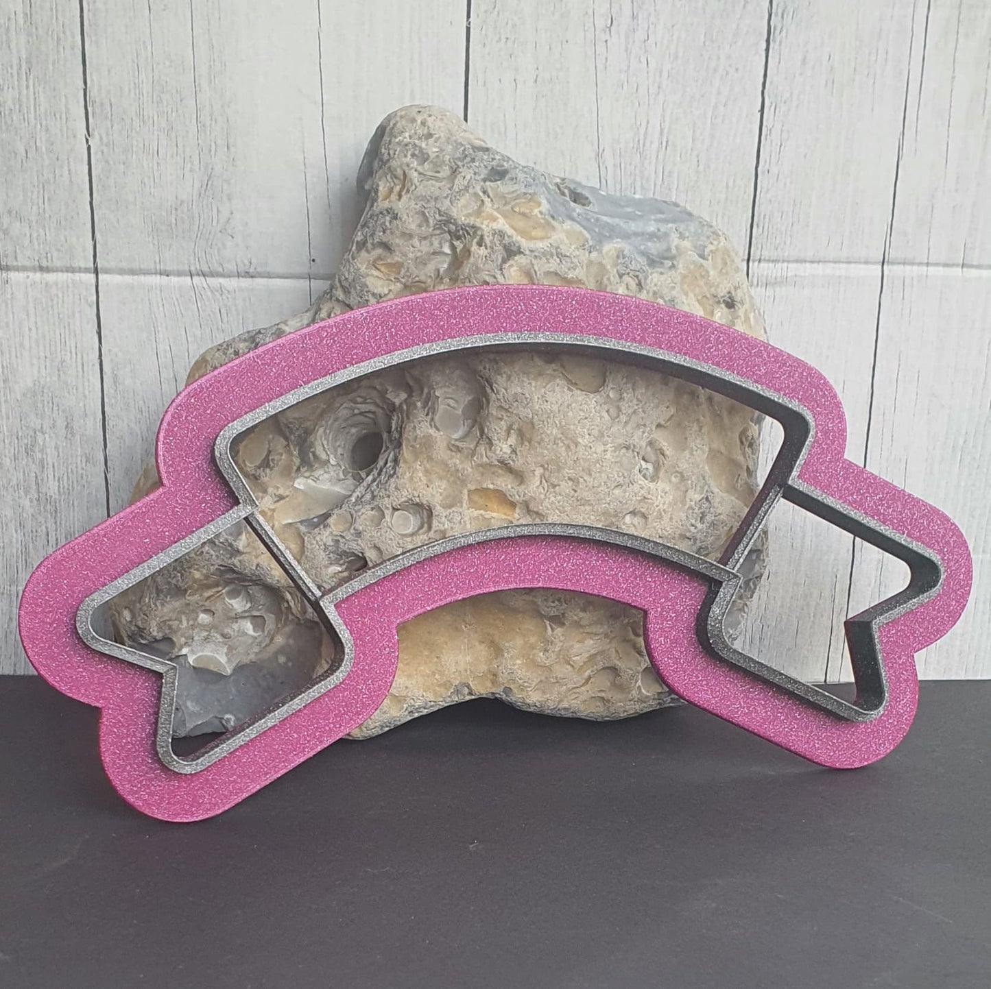 Cookie cutter banderole / banner