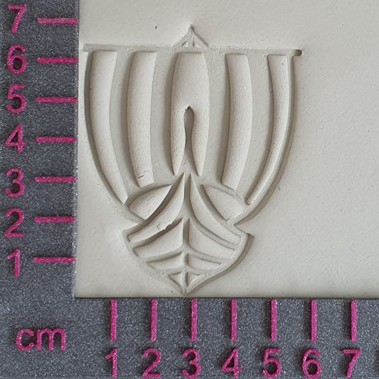 Plaque de timbre de bateau viking