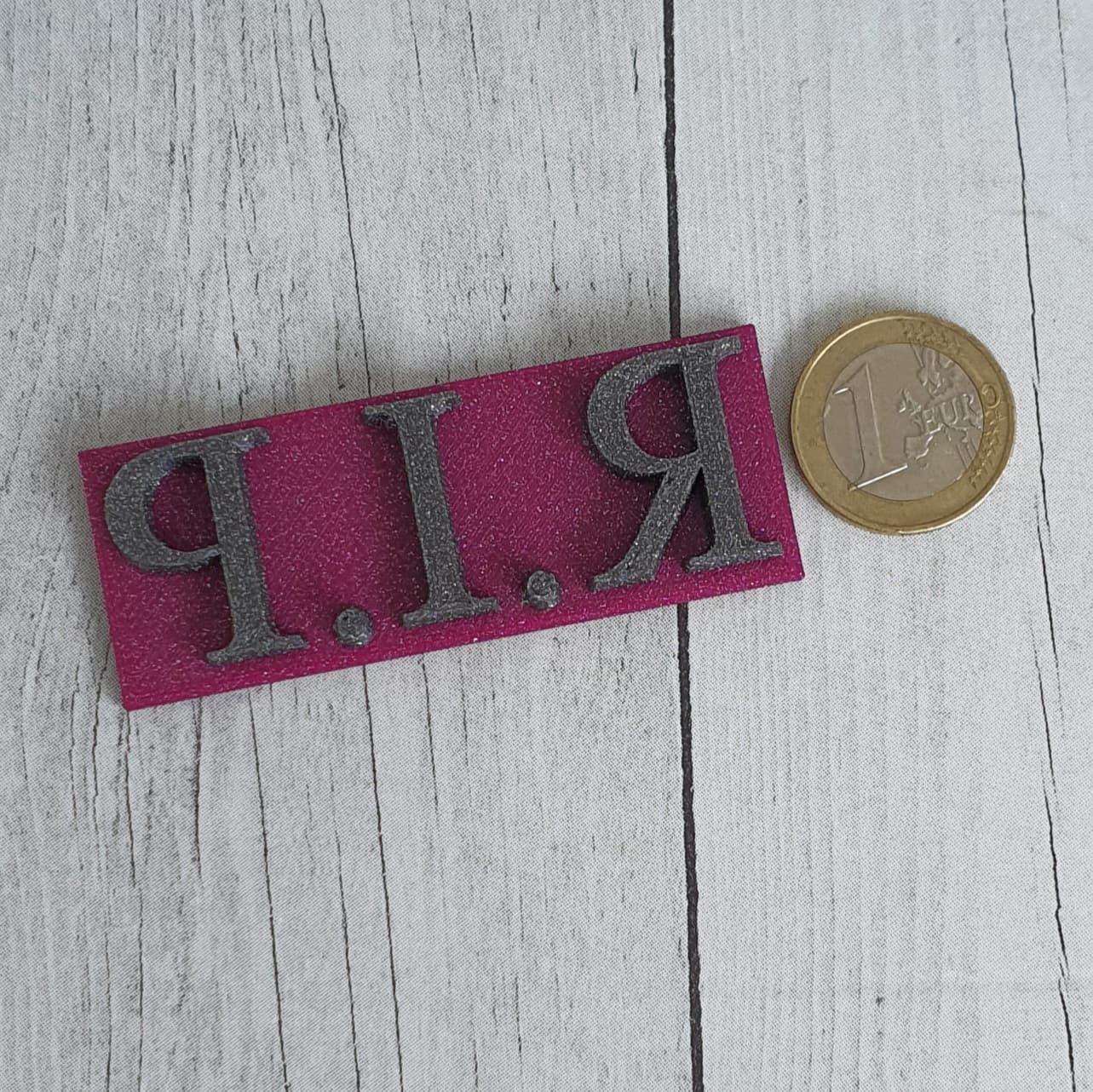 Stempelplatte - R.I.P Rest in peace