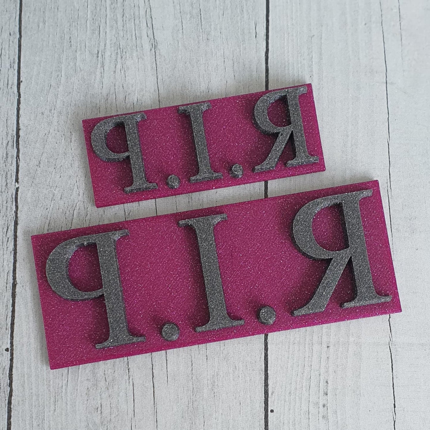 Stempelplatte - R.I.P Rest in peace