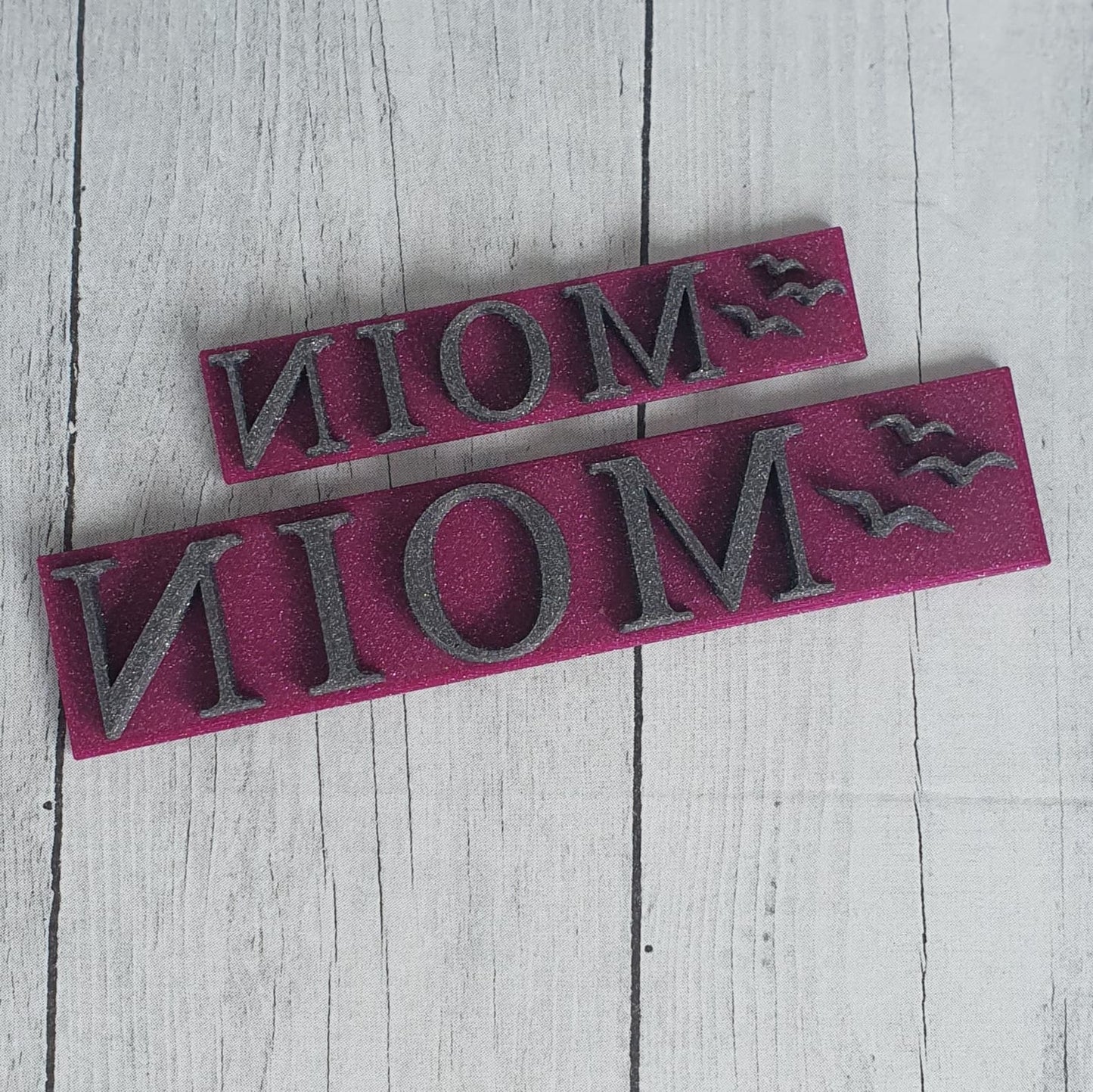 Stempelplatte - Moin / Möwen