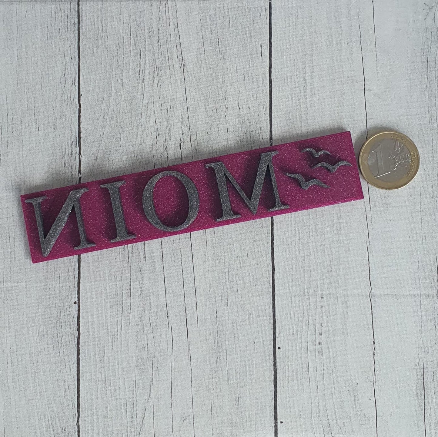 Stempelplatte - Moin / Möwen