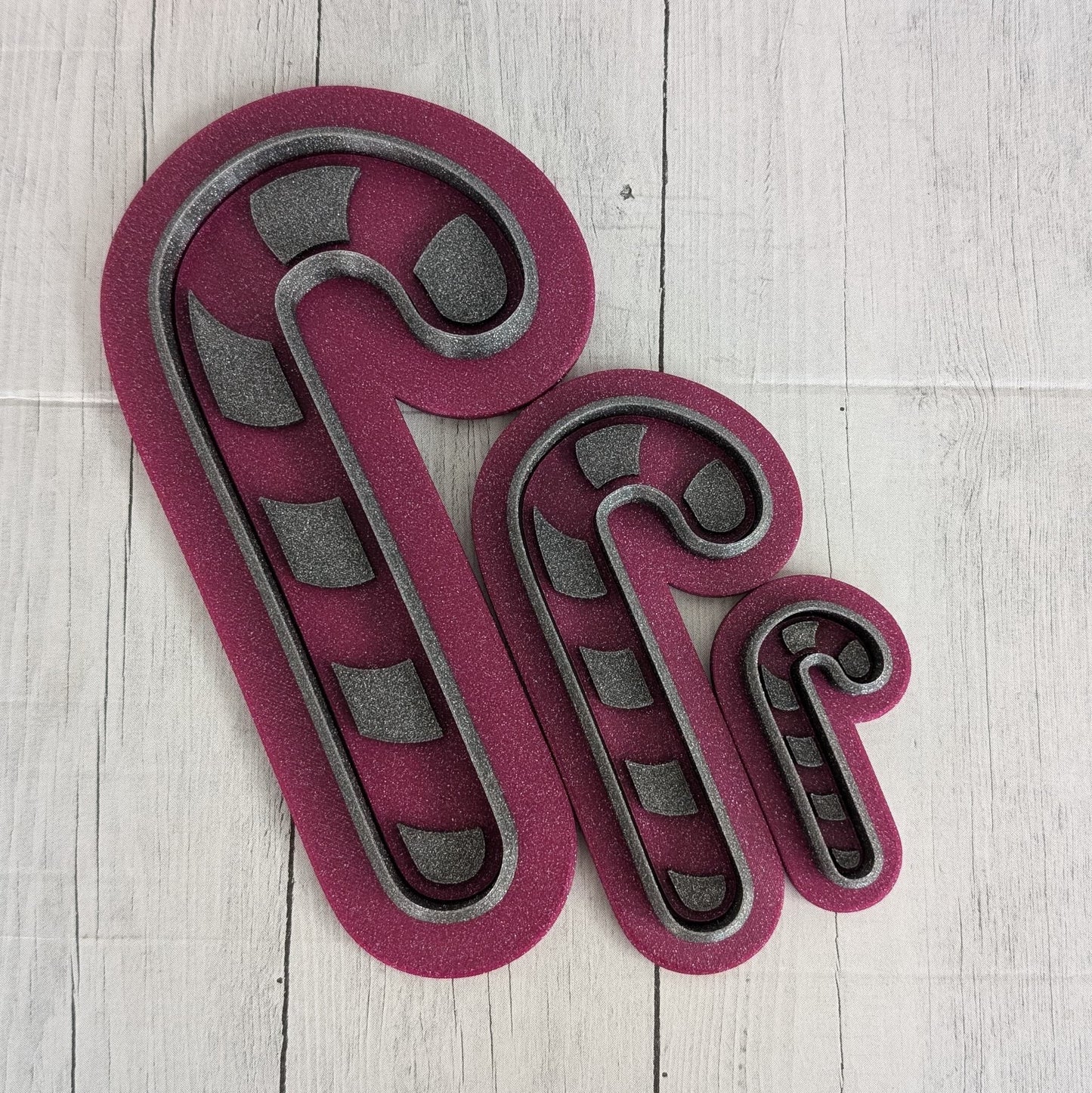 Ausstecher mit Stempel - Zuckerstange