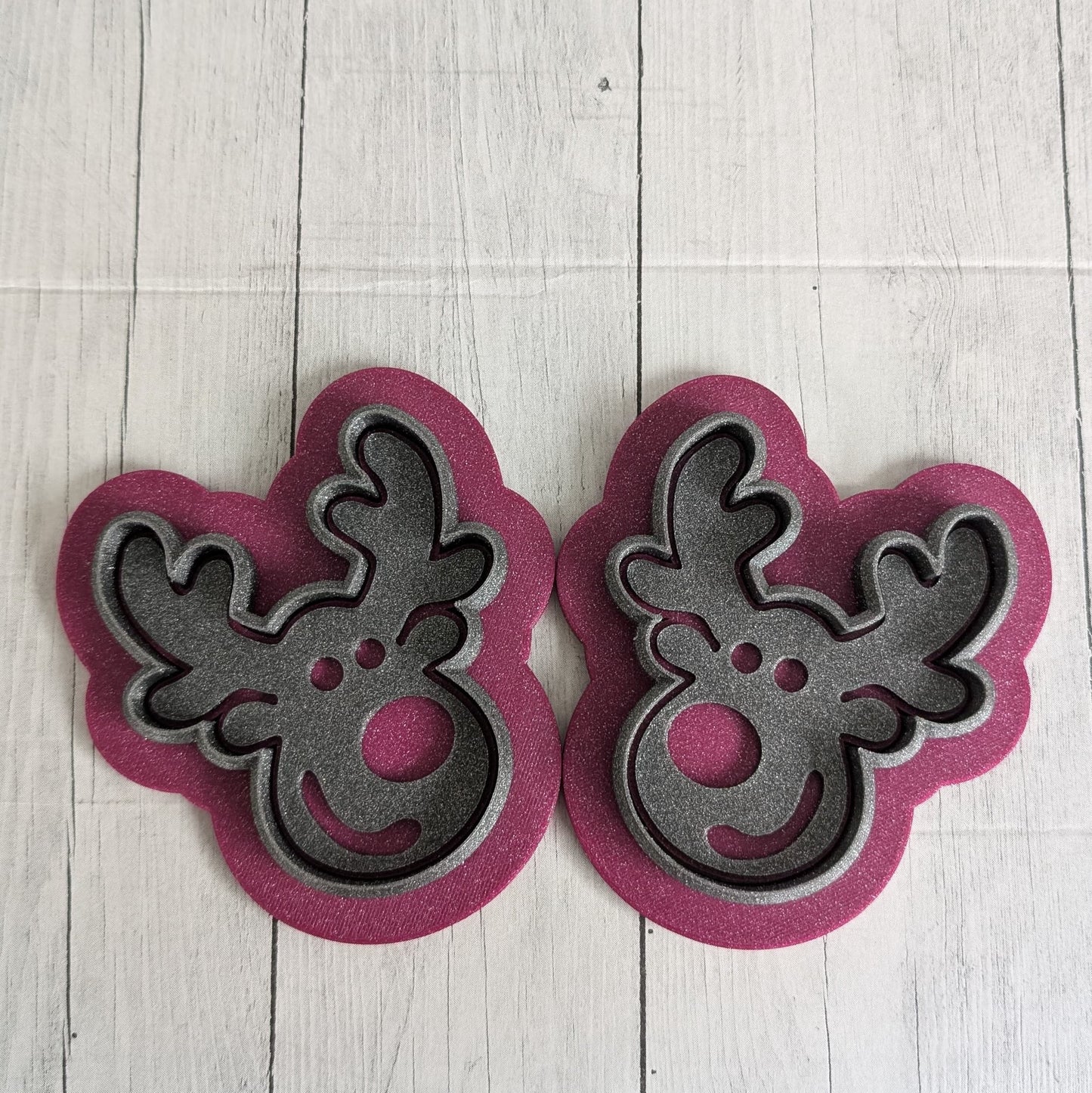 Ausstecher mit Stempel - Elchkopf