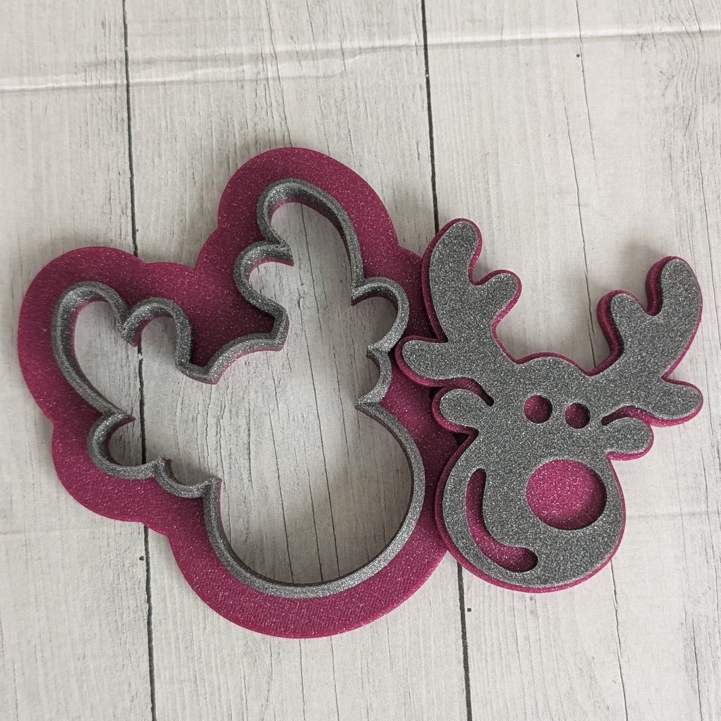 Ausstecher mit Stempel - Elchkopf