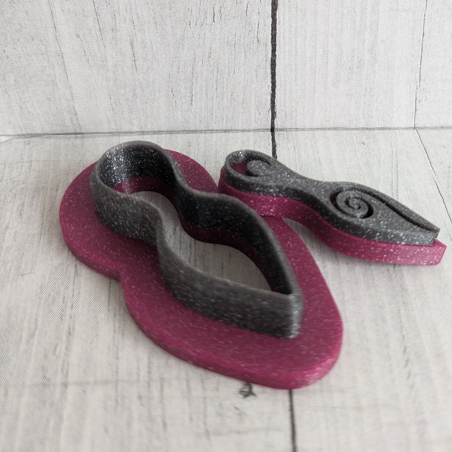 Ausstecher mit Stempel - Spiralgöttin