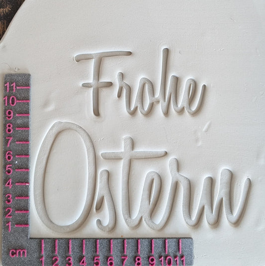 Plaque de tampon - Joyeuses Pâques