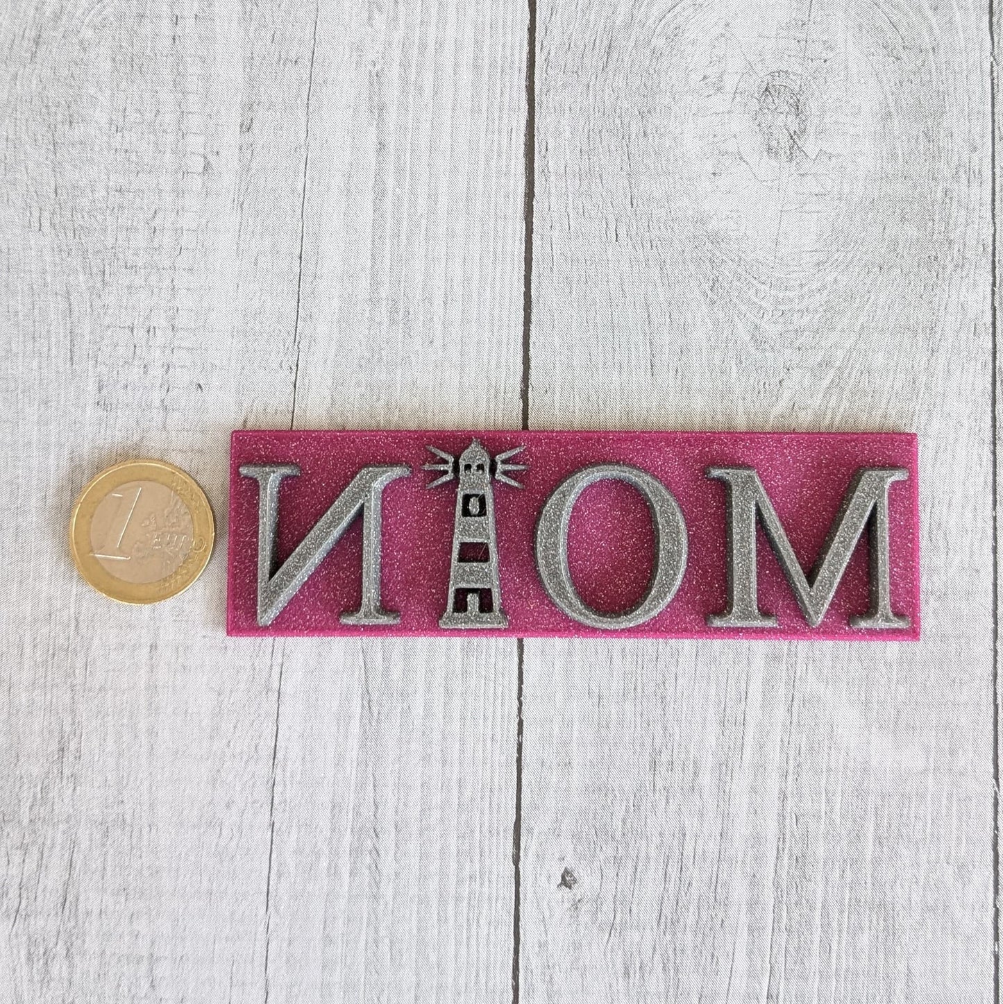 Stempelplatte - Moin / Leuchtturm