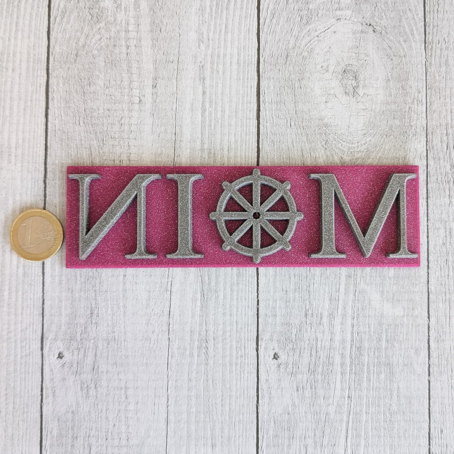 Stempelplatte - Moin / Steuerrad