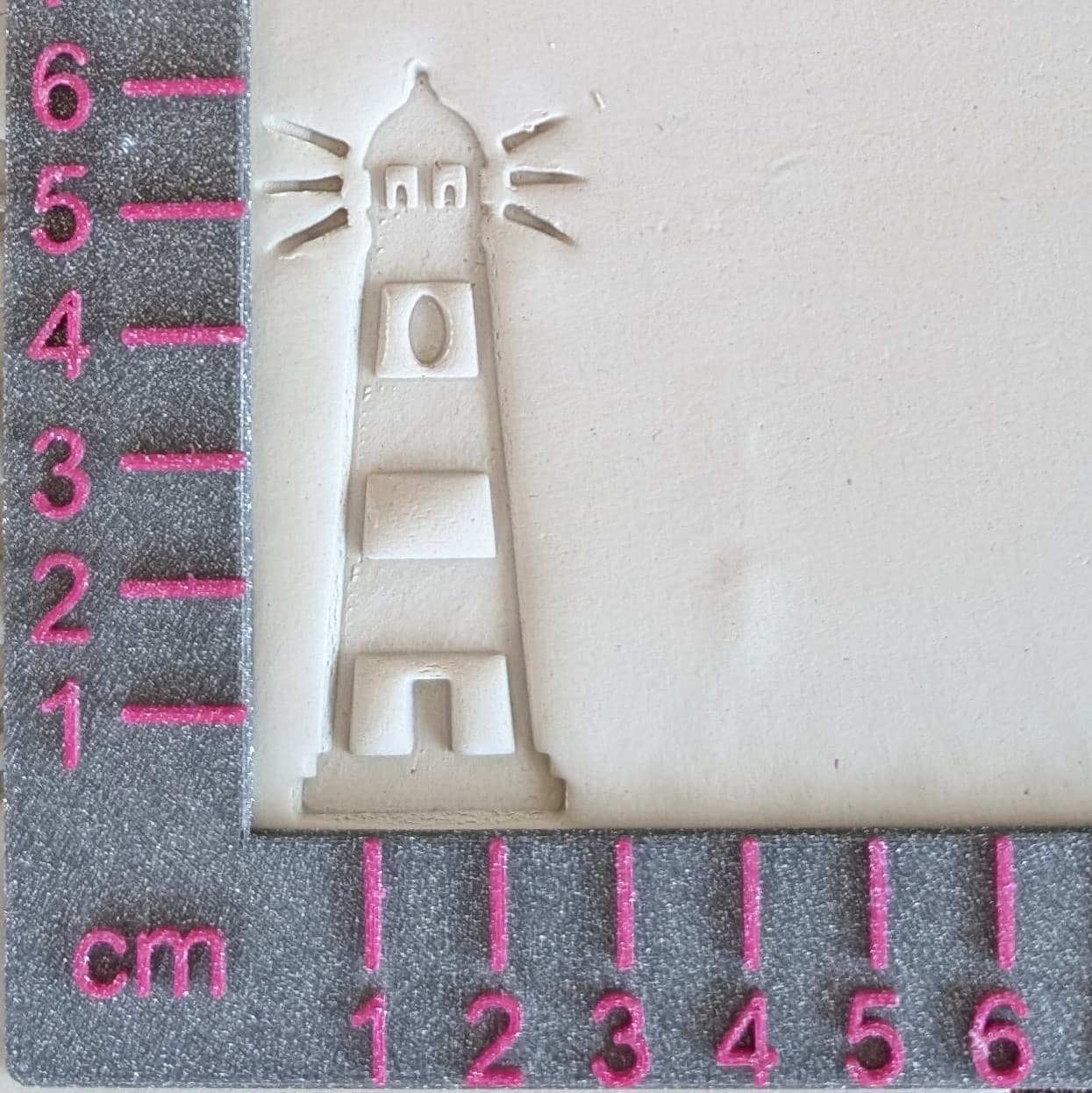 Stempelplatte - Leuchtturm