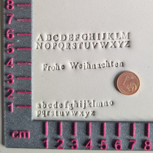 Stempelset Mini Schreibmaschine