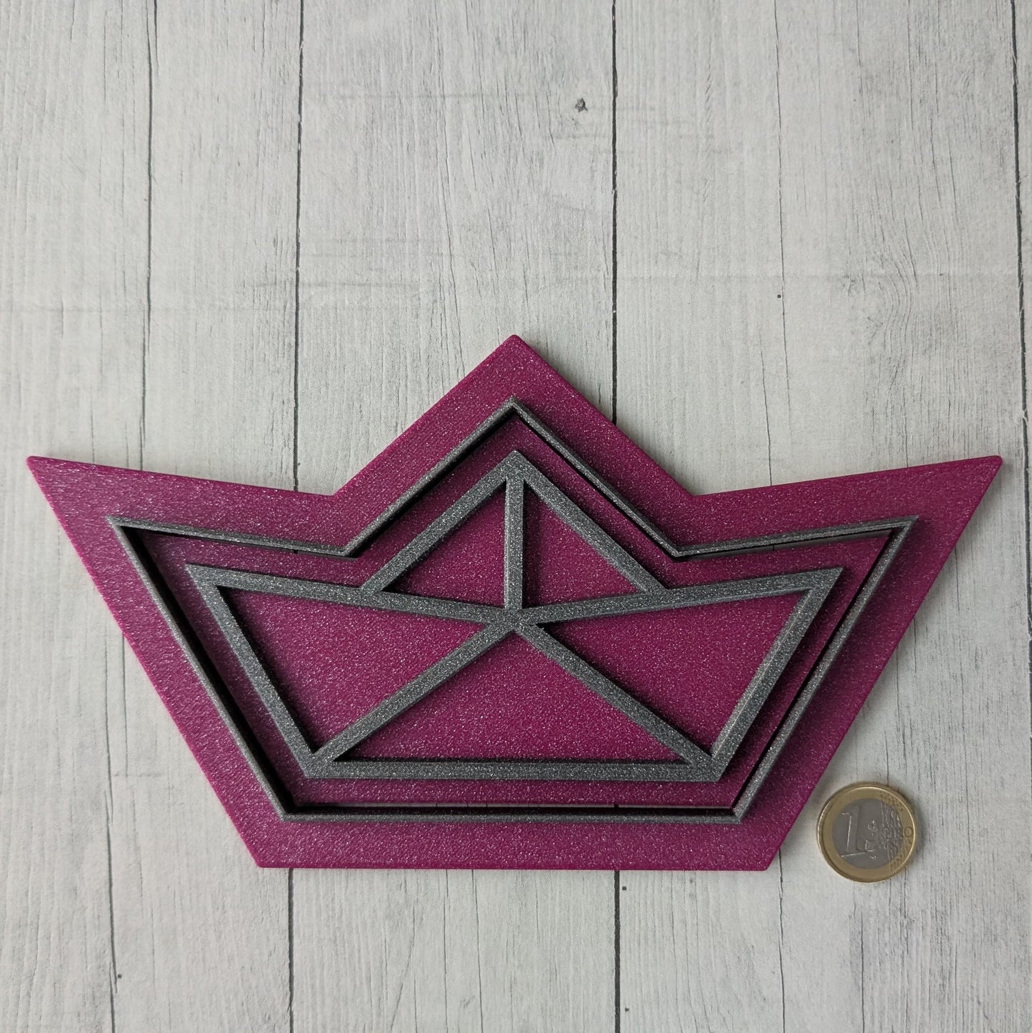Ausstecher Papierboot mit Stempel