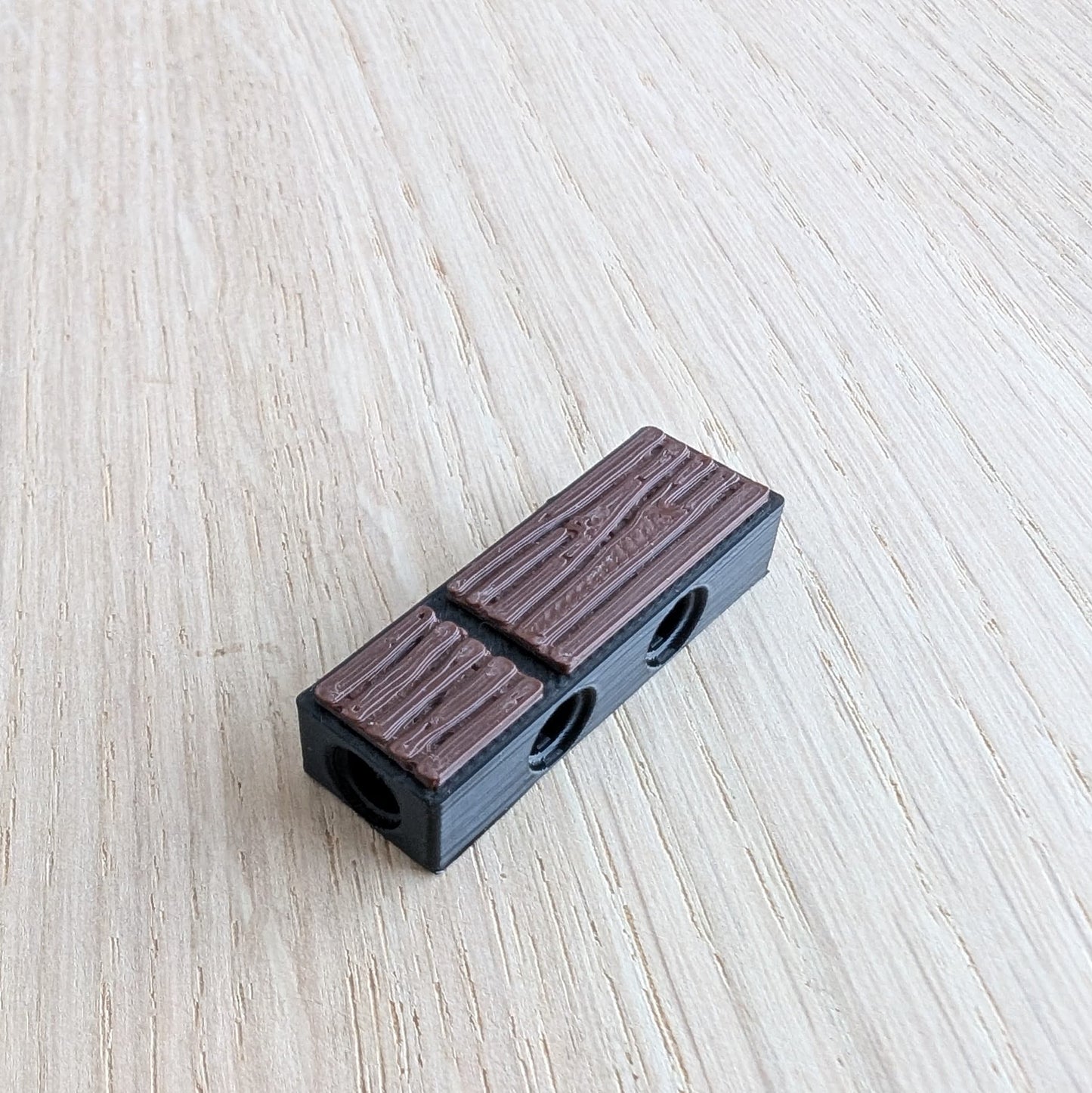 Donjon modulaire - Plancher en planches de bois