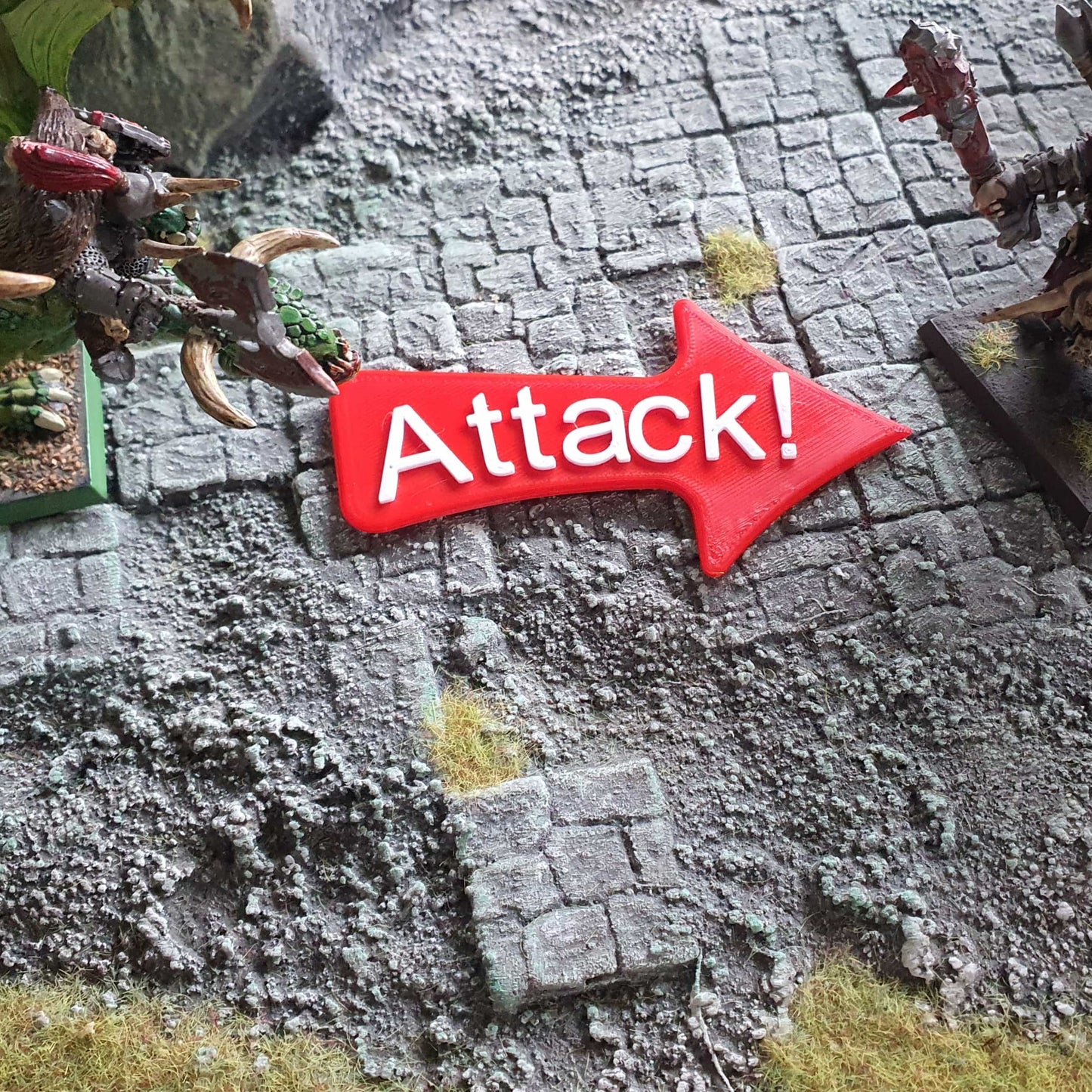 Attack markers