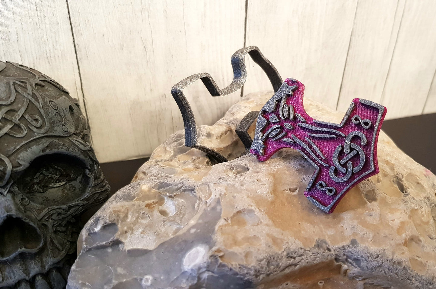 Ausstechform und Stempel Mjölnir Thors Hammer