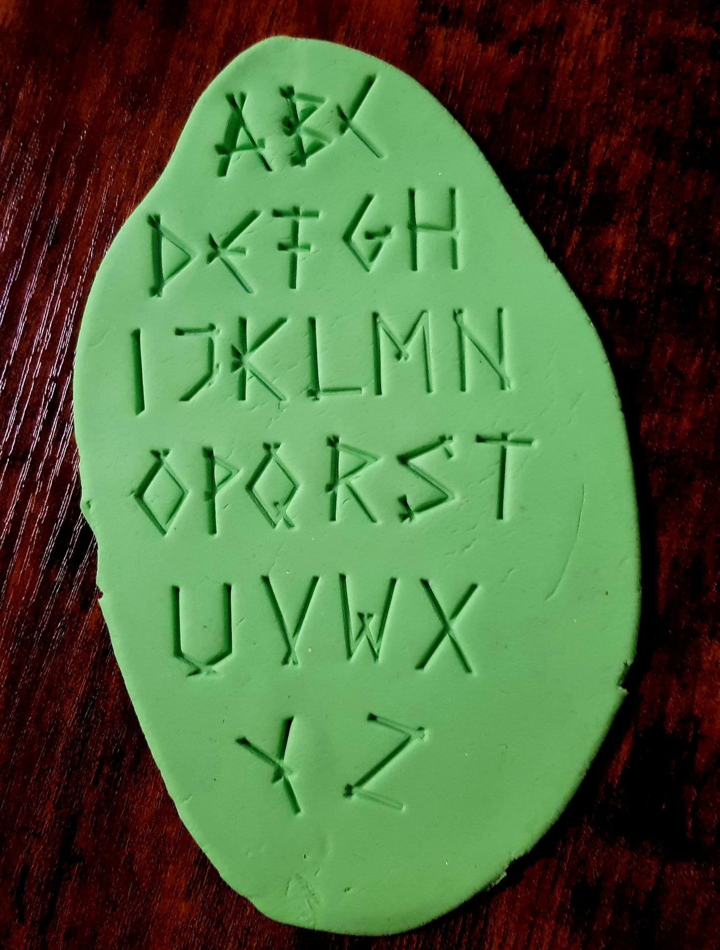 Buchstabenset Runenart