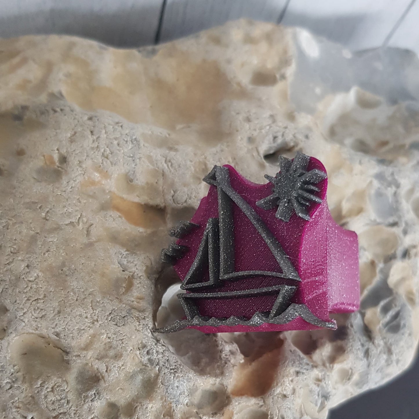 Stempel Segelboot Motiv