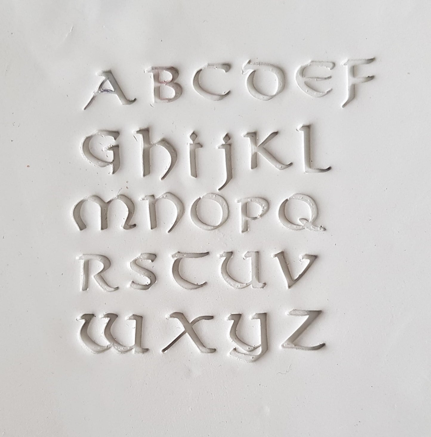 Tonstempel - Set Wikinger Buchstaben