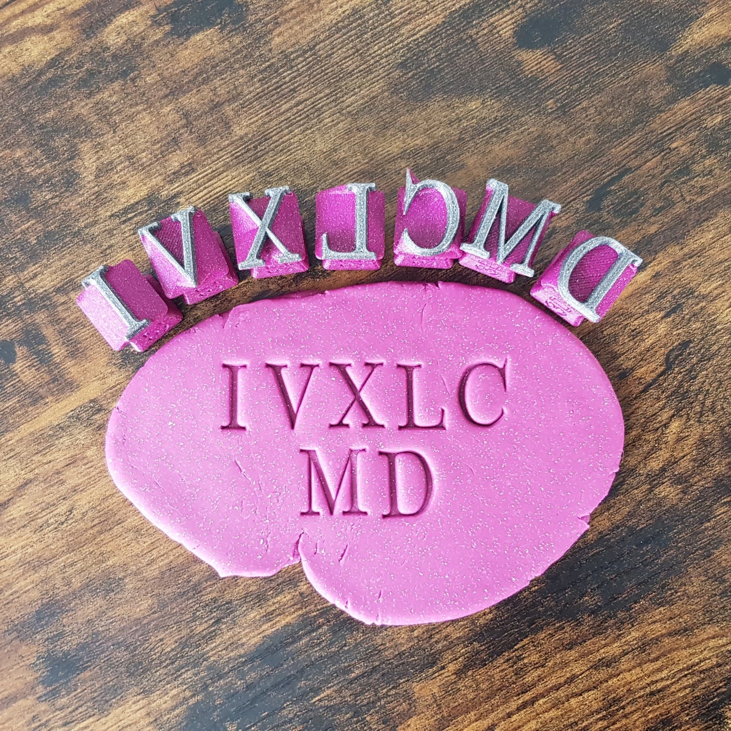 Roman Numerals Stamp Set