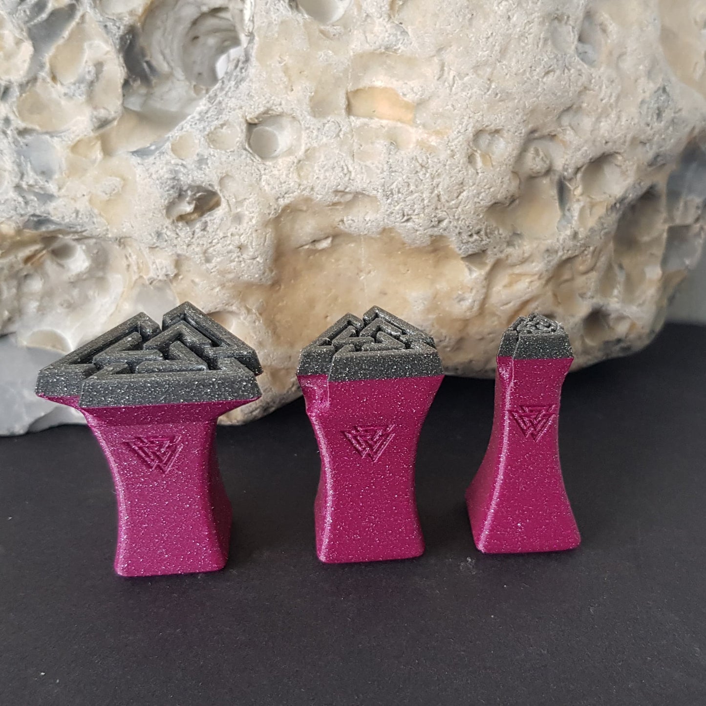 Stempelset Valknut Wotansknoten ( 3er Set )