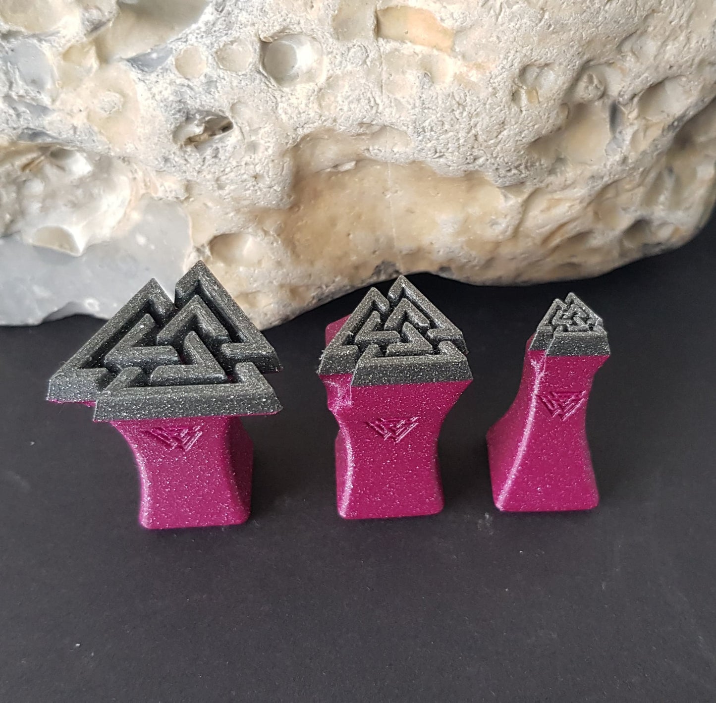 Stempelset Valknut Wotansknoten ( 3er Set )
