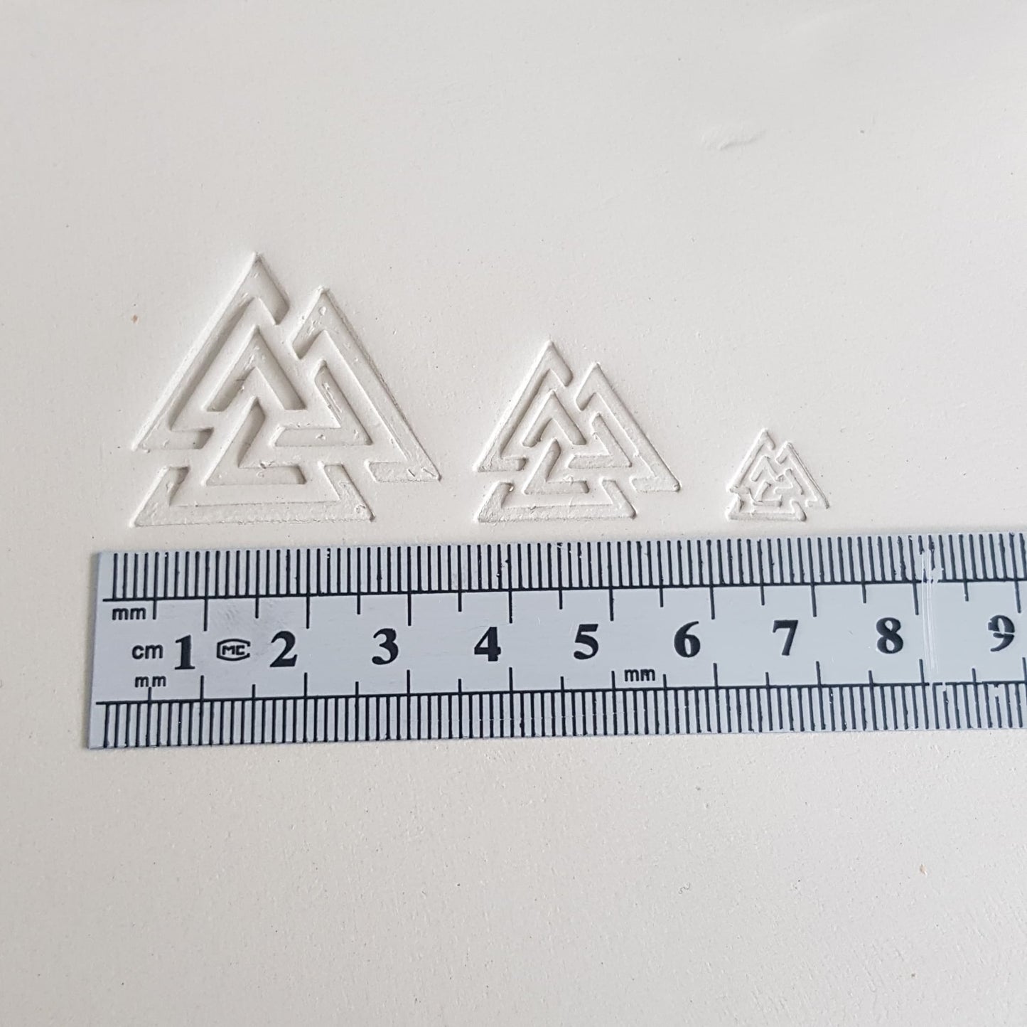 Stempelset Valknut Wotansknoten ( 3er Set )
