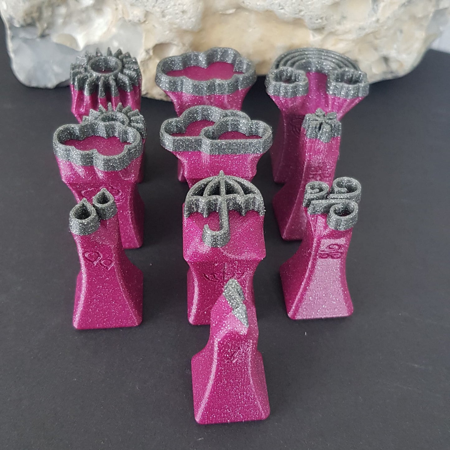 Stempelset Wetter ( 10er Set )