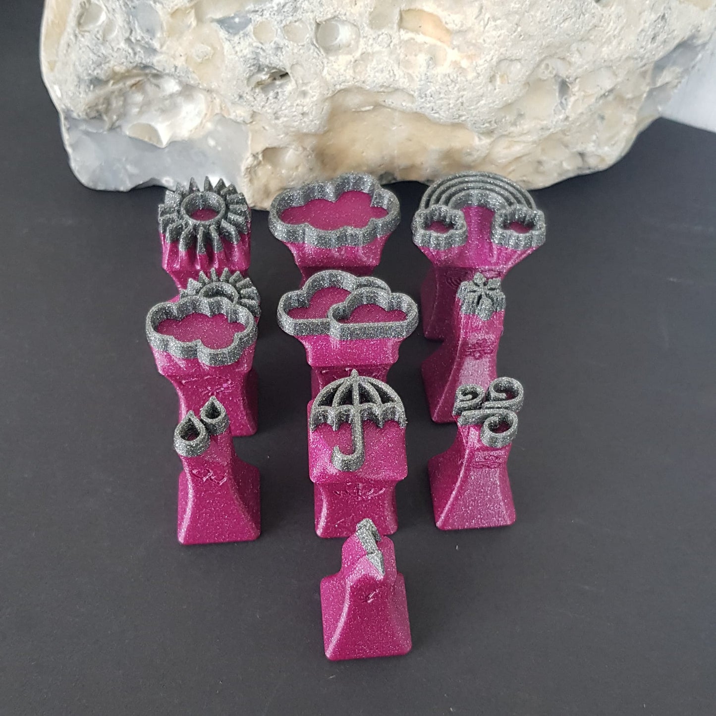 Stempelset Wetter ( 10er Set )