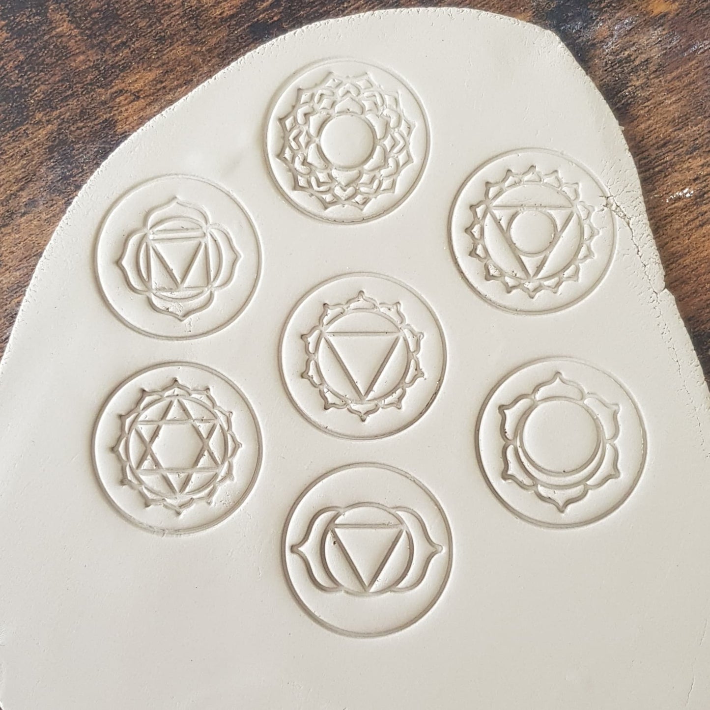 Stempel Set 7 Chakren