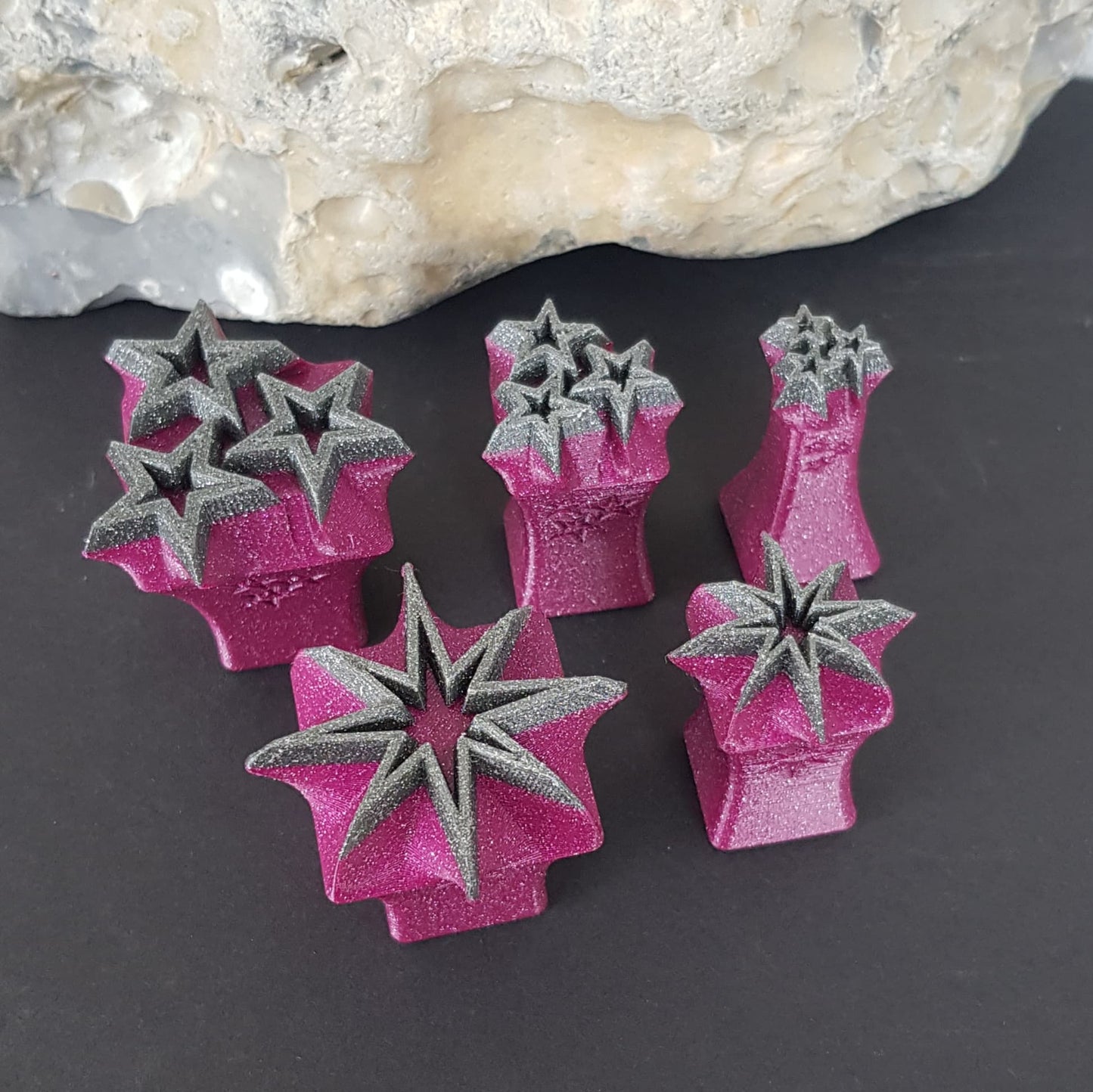 Stempelset Sterne 2 ( 5er Set )