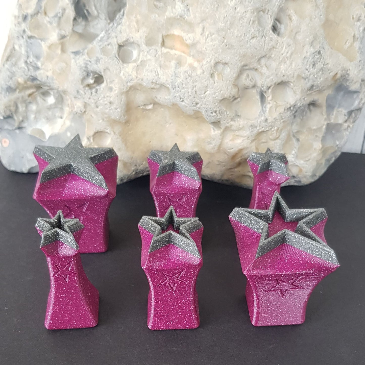 Stempelset Sterne 4 ( 6er Set )