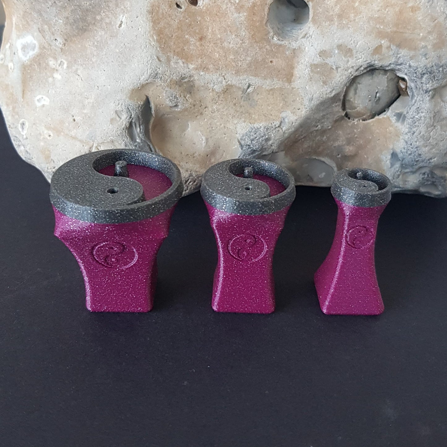 Stempelset Ying Yang 3er Set