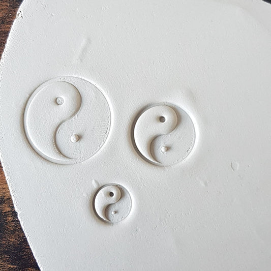 Stamp Set Ying Yang Set of 3