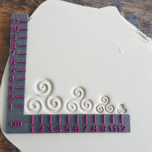 Set de tampons Triskele ( Set de 4 )