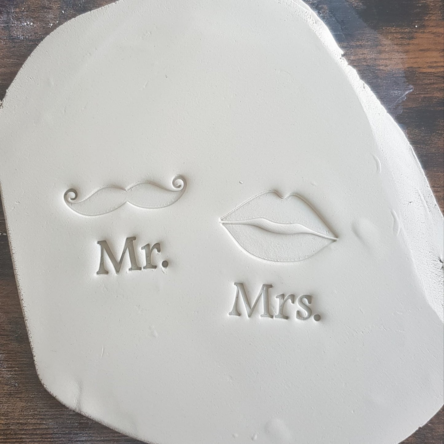 Stempelset Hochzeit Mr. & Mrs. 4er Set