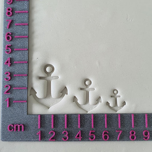 Jeu de tampons de 3 ancres