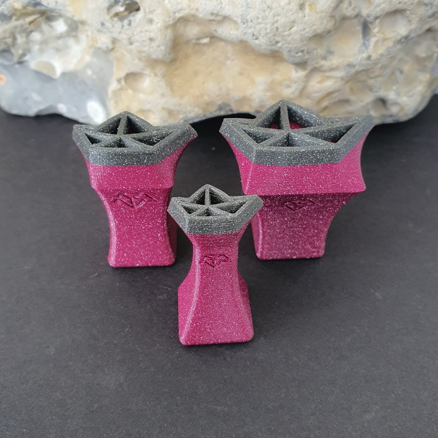 Stempelset 3er Papierboot gefaltet